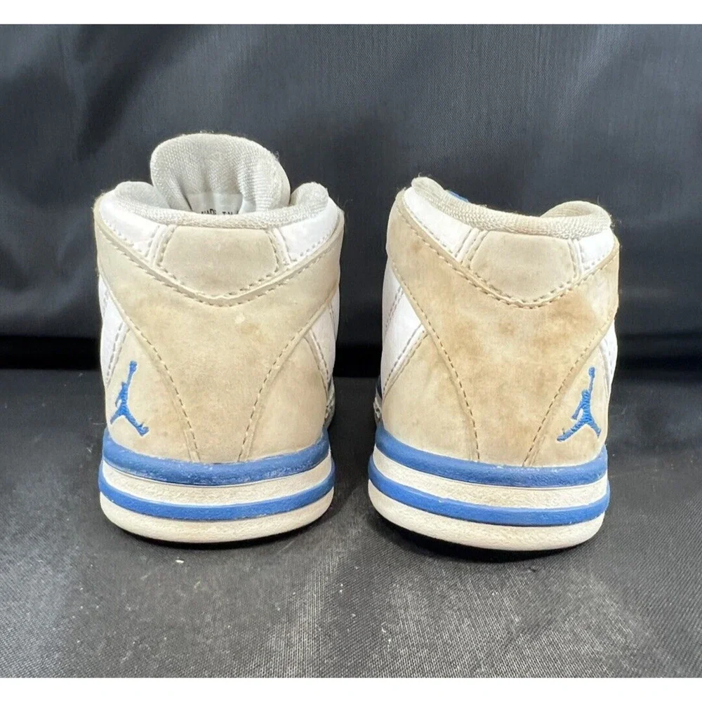 Vintage Baby Air Jordan Force 1 Shoes 5c‎ white blue